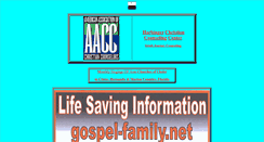 Desktop Screenshot of gospel-family.net